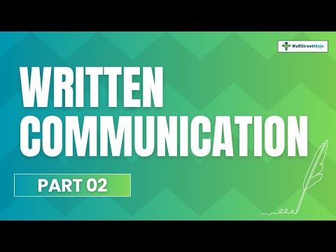 Mastering Written Communication in Finance & Business | Wallstreetmojo Series