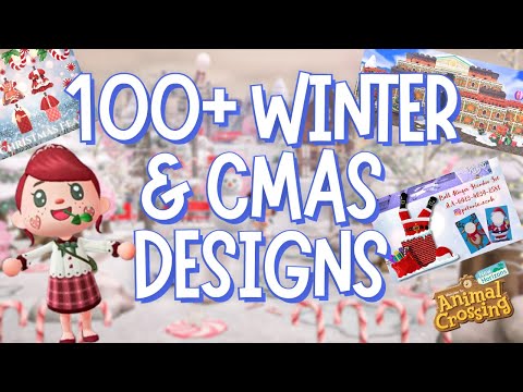 OVER 100+ Christmas and Winter Custom Design Codes for 2024! ACNH | Animal Crossing New Horizons