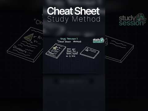 💯 Boost Your Grades with Cheat Sheets!