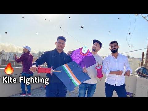 Club Kite Fighting On Rooftop | Kite Flying | Kites Vlog |