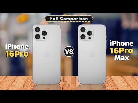 iPhone 16 Pro vs iPhone 16 Pro Max - Full Comparison