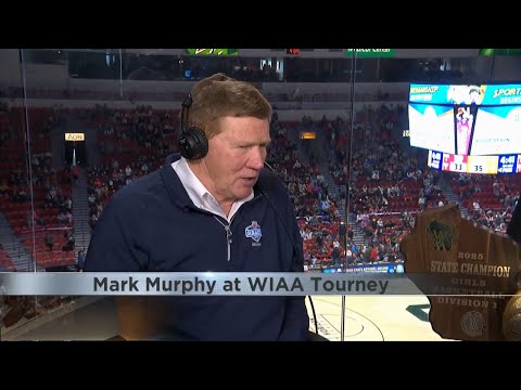 Packers President Mark Murphy attends WIAA Tournament