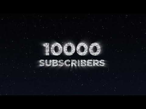 THANK YOU FOR 10,000 SUBSCRIBERS