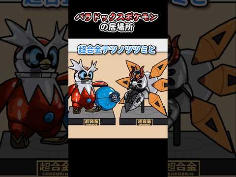 パラドックスポケモンの居場所【アニメ】