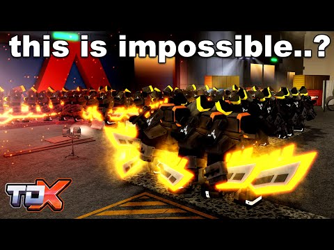 1 vs 100 ERADICATORS in Tower Defense X.. | ROBLOX