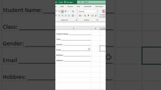 Draw lines in excel #excelreel #excelshorts #exceltricks #Excell #viral #exceltips #Excel