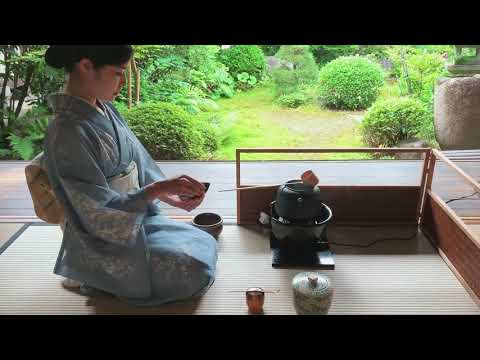 Japanese Tea Ceremony with relaxing Instrumental Music