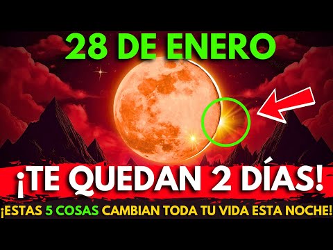 ¡Te lo advertí!🛑Alineación planetaria 2025: Transforma tu vida con esta puerta cósmica🌕28 de enero