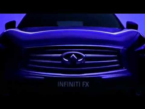 「CM」インフィニティ FX 2012　NISSAN INFINITI FX 2012