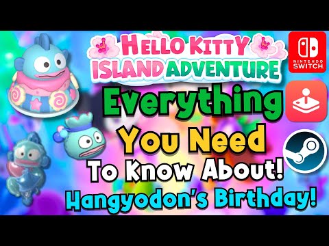 Celebrate with Hangyodon: LIMITED TIME BIRTHDAY Quest Guide! Hello Kitty Island Adventure