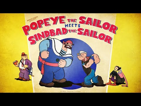 POPEYE THE SAILOR MAN: Meets Sindbad the Sailor (Remastered) (HD 1080p) | Jack Mercer