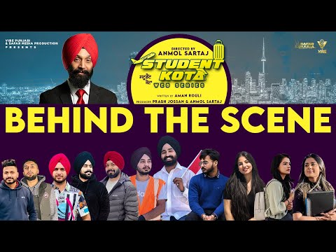 Student Kota I Behind The Scenes I New Punjabi Web Series 2022