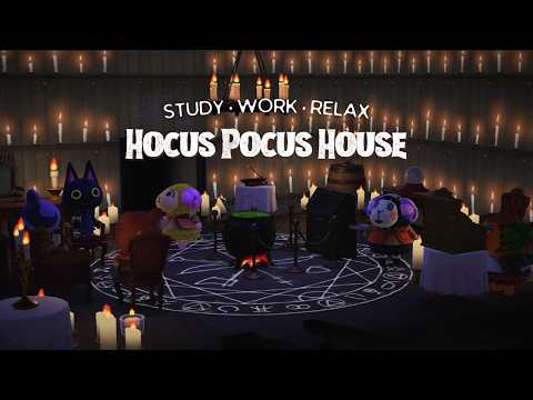 Hocus Pocus House 🧹 1 Hour Witchy Halloween Jazz No Midroll Ads ☕ Studying Music | Work Aid 🎧