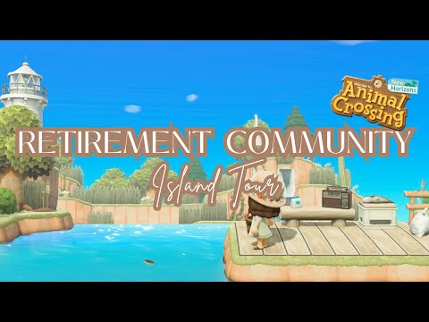 Retirement Community  // Animal Crossing New Horizons Island Tour