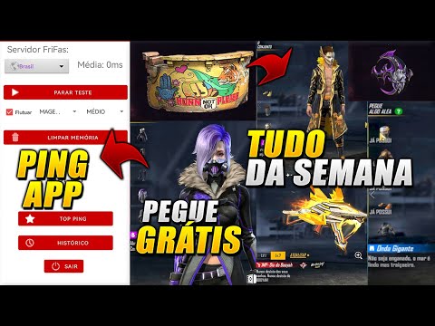 Novidades Da Semana! App Testar Ping, Supermercado De Volta, Eventos Booyah, Recompensas E Mais!