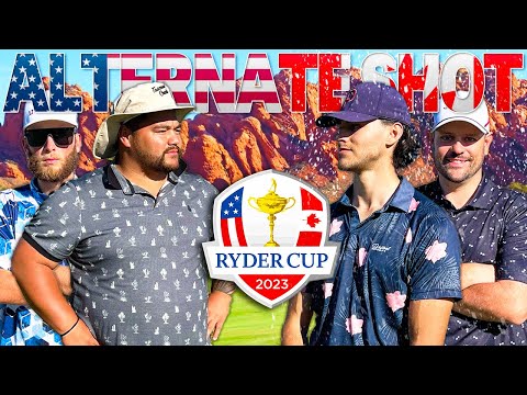 USA vs CANADA (Ryder Cup Style)- Alternate Shot