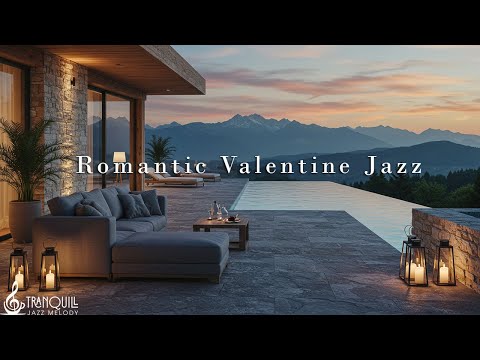 Romantic Jazz Cafe Music | Love Atmosphere In Forest & Relaxing Jazz Music for Happy Valentine’s Day