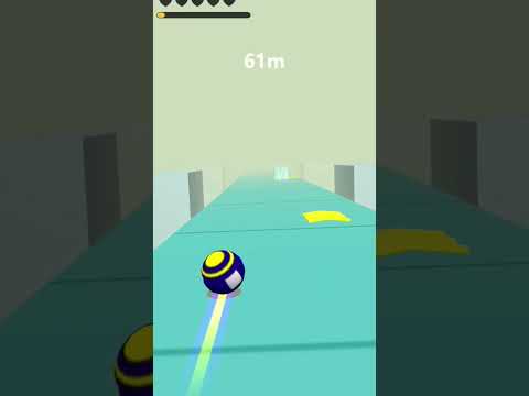 Crazy Ball Run gameplay. #music #beats #gamingchallenge #shorts