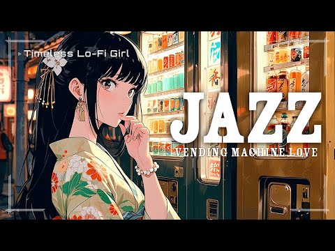 [Japanese-style Citypop x Romantic Jazz] Whisper of Love Vending Machine | Timeless Lo-Fi Girl