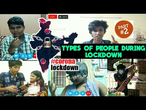 Types Of People In Lockdown (Part 2) FULL VIDEO