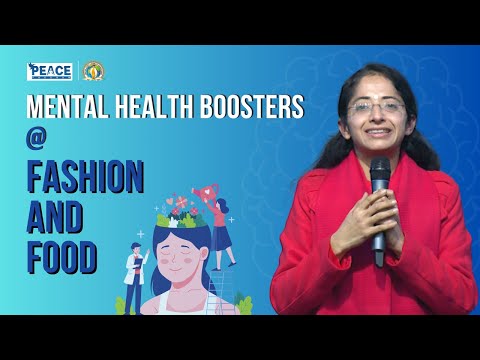 Mental Health Boosters @Fashion & Food | Sadhvi Parma Bharti Ji | PEACE Program | DJJS