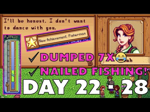 Dumped 7X in Stardew Valley Gameplay Switch | Day 22 to 28 | Week 4 | 100 Days of Stardew Valley