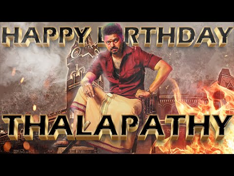 Thalapathy Vijay Birthday Special Mashup 2023 | Goat Editz | Jishnu Sunil Remix