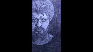 #shorts Beast Vijay Drawing | Thalapathy Vijay Pencil drawing