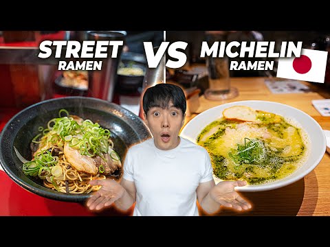 Street Ramen VS Michelin Ramen in Japan!