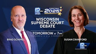 How to watch Wednesday night's Wisconsin Supreme Court debate on WISN 12