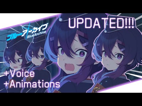 Haruka's Live2D update! [Blue Archive]