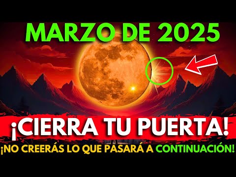 ¡Te lo advertí!🚨Alineación planetaria marzo 2025: ¡Un cambio cósmico que debes presenciar!🌕