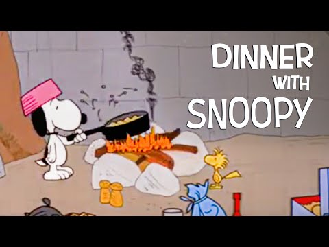 Relaxing Jazz Playlist with Snoopy 🎧 Songs for Dinner