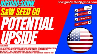 POTENTIAL UPSIDE : SANW STOCK ANALYSIS | S&W SEED CO STOCK