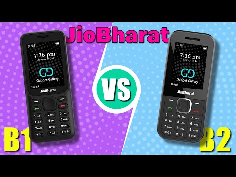 Jio Bharat B1 vs Jio Bharat B2 4G Keypad Phone Comparison under ₹1399/-