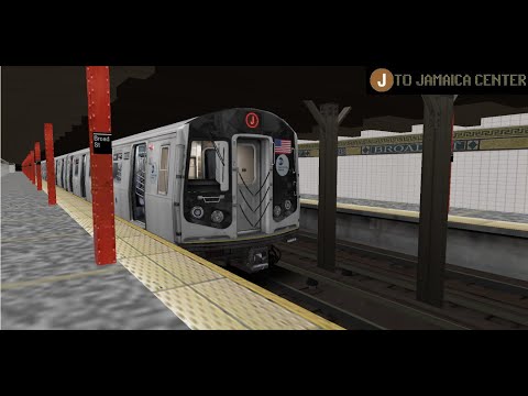 openbve:  J R160-A.. broad street to jamaica center-parsons/archer