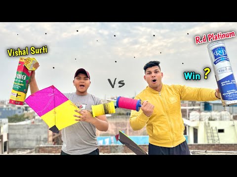 Rd Platinum (vs) Vishal | Kite Cutting Challange | Kites Vlog