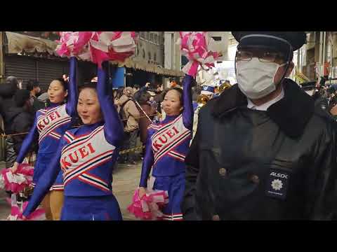 2025.2.11 前橋育英高校サッカー部 優勝パレード