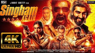 Singham Again Full Action Movie In 4K | Ajay Devgan, Tiger R, Deepika P, Jackey S, Ranveer S | 2025