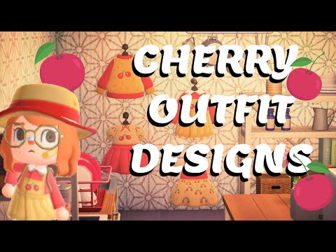 CHERRY OUTFITS in ACNH!