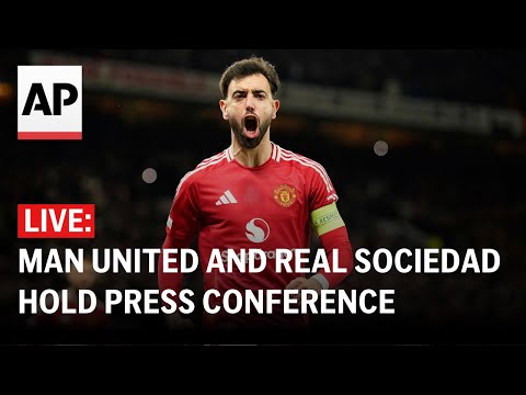 LIVE: Manchester United and Real Sociedad hold press conference after Europa League match