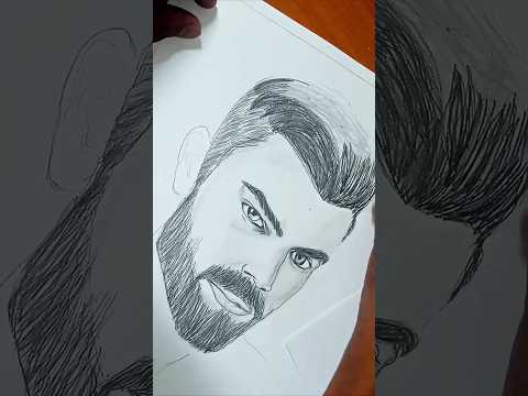 realestic virat kohli drawing#theboys #shorts #trending #viratkohli