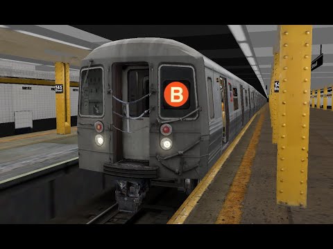 OpenBVE: R68 B Train from 145th Street to Brighton Beach