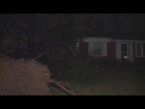 Trees fall on homes, cars in Bridgeton amid severe storms