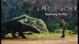 How To Train Your Dragon Live Action 2025 | Fan Trailer - learning to fly - Po polsku