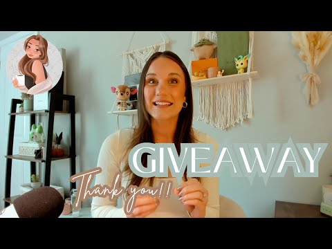 Giveaway time to say thank you so much for all of your support!