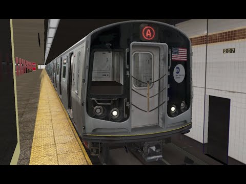 OpenBVE: R179 A Train 207th Street to Broad Channel