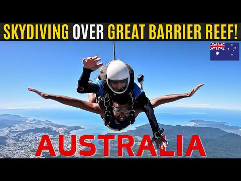 Skydiving in Australia’s Adventure Capital: Cairns, Queensland! 🇦🇺