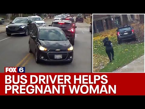 MCTS bus driver comes to pregnant woman's aid | FOX6 News Milwaukee