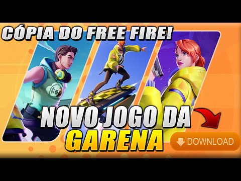 VAZOU! SIGMA BATTLE ROYALE É DA GARENA! COMO BAIXAR O NOVO JOGO CÓPIA DO FREE FIRE! ATUALIZADO!